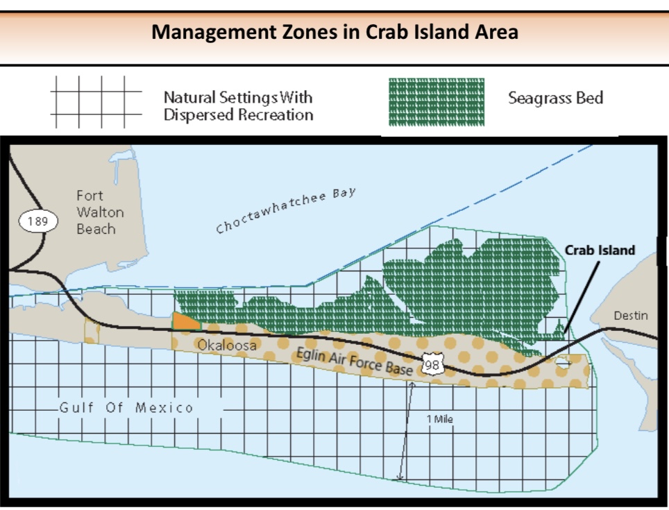Crab Island 2021 area
